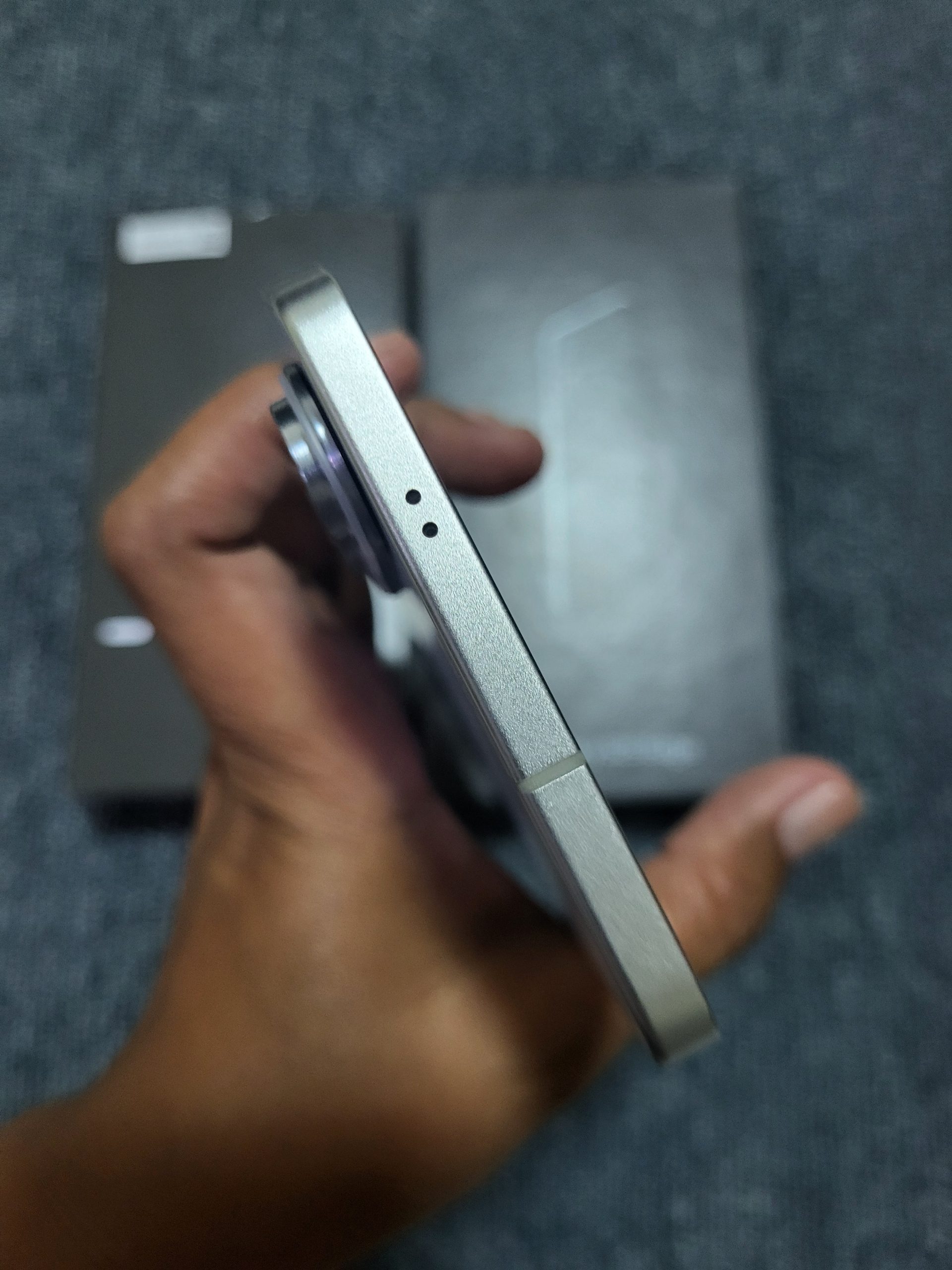 SAMSUNG GALAXY S25 EDGE12/256GB TITANIUM ICEBLE FULLSET MULUS GRADE:A - Image 3