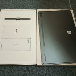 SAMSUNG TAB S9 PLUS 5G 12/256GB FULLSET GRADE:A WARNA: GRAPHITE